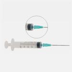 Buy cheap 1ml, 2ml, 3ml PP Disposable Hypodermic Syringes With Stainless Steel AISI 304 Needle WL7002 from wholesalers