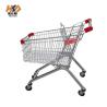 Buy cheap 120 Liter 0.9M Asian Extra Large Shopping Cart With Swivel Wheels Supermarket Trolley from wholesalers