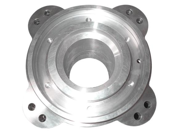 Buy cheap Sand Casting Aluminum Pipe Flange BS Standard AlSi10Mg Material Polishing Surface from wholesalers