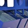 Buy cheap 3 In 1 Outdoor Recycling Bins , Surface Mounted Rectangular Metal Trash Can from wholesalers