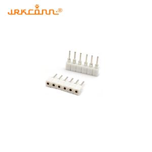 China Round 2.54mm Pitch Female Header Connector Plastic H3.0MM 6 Pin Female Header 2.54 Mm on sale