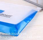 Clear PVC Carry On Travel Toiletry Bag For Women Wallet Purse EVA Zippered