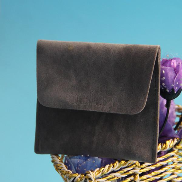 Buy cheap Custom Printed Velvet Snap Button Jewelry Envelope Pouches from wholesalers