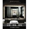 Buy cheap Frameless LED Bathroom Mirror With Radio Anti - Fog Rectangular Bathroom Mirror from wholesalers