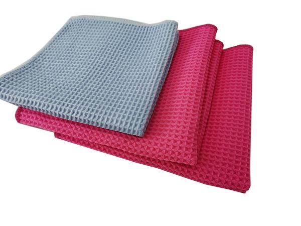 Buy cheap Wiping Waffle Microfiber Car Care For Stainless Steel Appliances Car Drying Towel from wholesalers