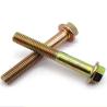 Buy cheap 12.9 Grade Yellow Zinc Coated DIN6921 Hex Head Flange Bolt M10 M12 M6 for Building from wholesalers