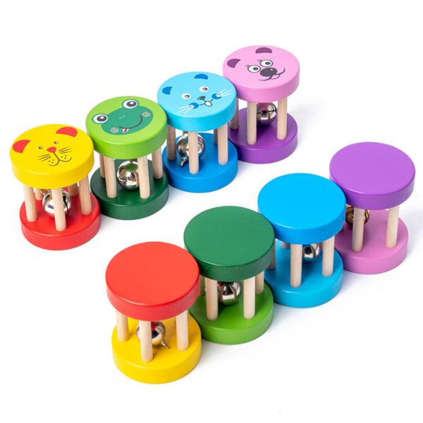 Buy cheap Montessori Rattle 1.9in Wooden Musical Toys Baby Wooden Instrument Set from wholesalers