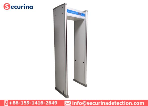 Buy cheap Digital Metal Detector Walk Through Gate 8 Detecting Zones For Office Buildings from wholesalers