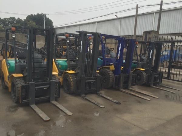 Buy cheap used komatsu forklift 50ton from wholesalers