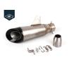 Buy cheap Silencer Kit Honda Motorcycle Muffler , 36mm 51mm Motorbike Slip On Mufflers Cafe Racer Exhaust from wholesalers