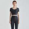 Buy cheap 2023 New Yoga Clothing Set Summer Fashion Fine Thread Outside to Wear Fitness Running Sportswear Set Two-Piece from wholesalers