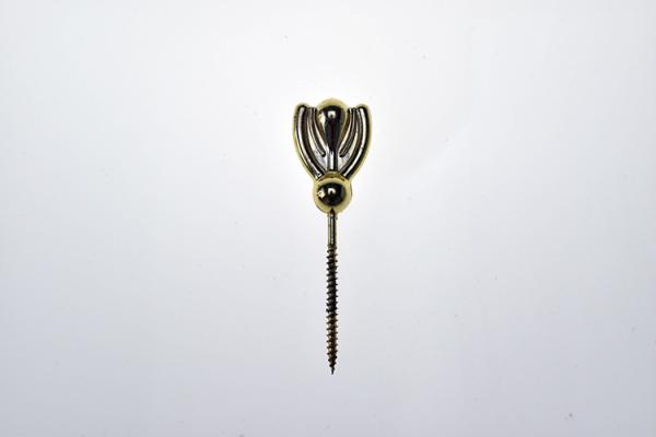 Buy cheap Gold Surface Coffins And Caskets Accessories , Coffin Ornaments Screws Small Size from wholesalers