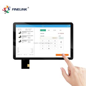 China 10.1 Inch Capacitive 10 Point Multi Touch Screen Black Color ODM on sale