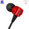 Buy cheap Media Player Metal Wired Earphones 100dB Noise Cancelling Earbuds With Mic from wholesalers
