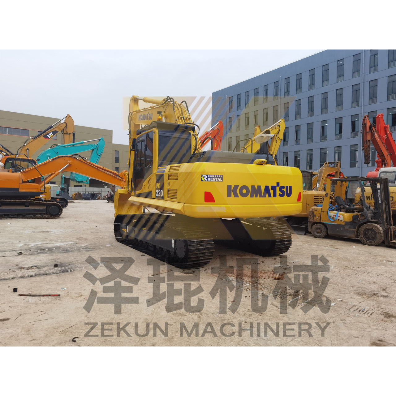 Used 22 Ton Komatsu 220 PC220 Excavator with 1M³ Bucket Capacity and 1050 Working Hours