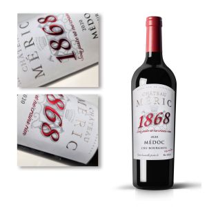 Buy cheap Custom Waterproof Wine Bottle Labels with Strong Adhesive Coating product