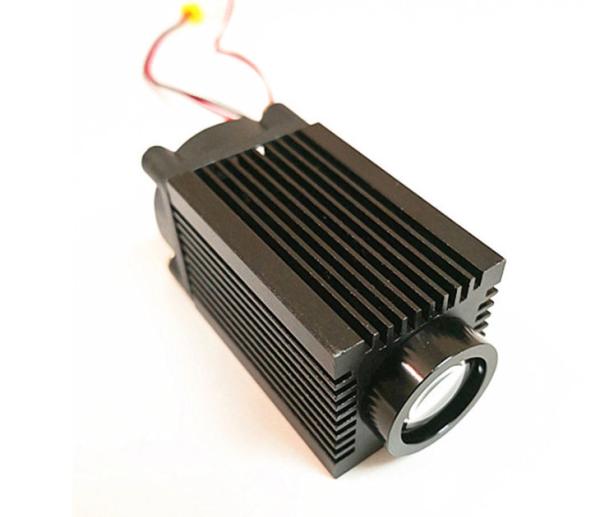 Industrial Grade DC 12-24V 515nm 135mw Green Dot Laser Module For Laser Stage
