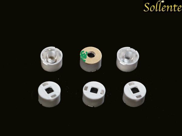 Buy cheap 15 Degree Narrow beam PMMA LED Collimator lens , LED Torch Lens from wholesalers