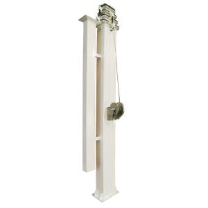 Wholesale Q235 Steel Mobile Telescopic Mast Pole 20ft 23ft For Solar Powered Trailer from china suppliers