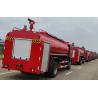 Buy cheap HOWO 160HP Emergency Fire Vehicle 6 Wheeled Red Color For Fire Fighting Rescue from wholesalers