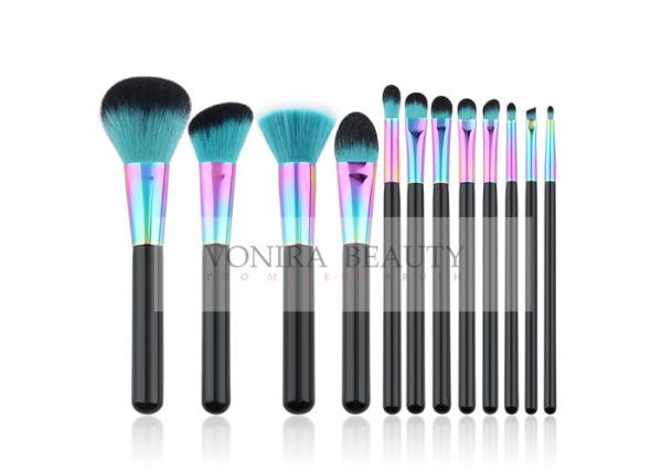 Buy cheap 12 Piece Colorful Synthetic Makeup Brushes For Everyday Use And Professional from wholesalers