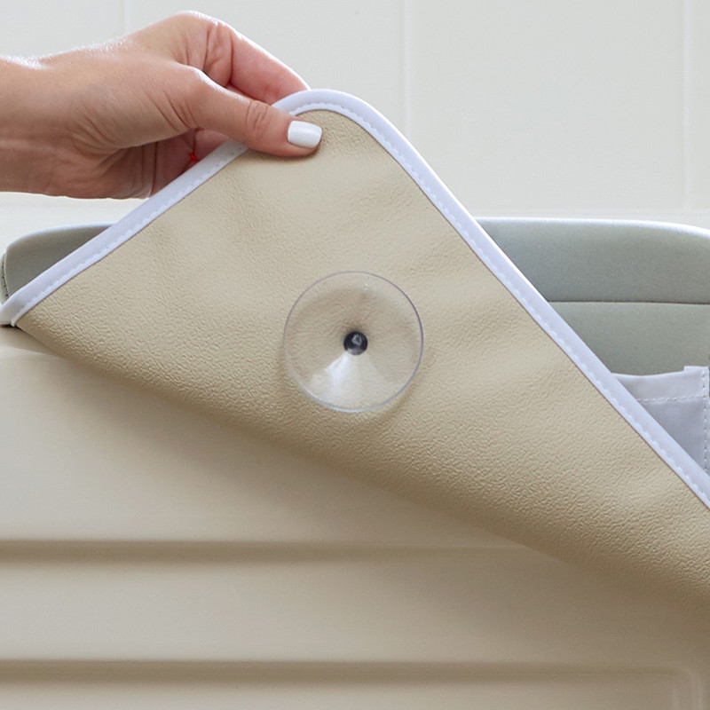 24 Inch Bath Kneeler And Elbow Rest , Modern Flexible Kneeling Bath Mat
