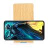 Buy cheap QI 2 coil vertical wood grain 10W wireless fast charge, Apple iPhoneX max mobile phone wireless charger from wholesalers