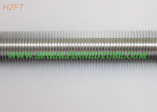 Heat Exchanger Extruded Fin Tube For Liquid Heating And Cooling In Domestic Water Heaters