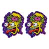 Buy cheap Child Proof Irregular Shaped Bags Zipper Heat Seal Die Cut Mylar Bags Plastic Pouch from wholesalers