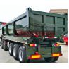 Buy cheap Side Semi Dump Trailers Thtree Axle ABS Optional 50 Tons Payload Capacity from wholesalers