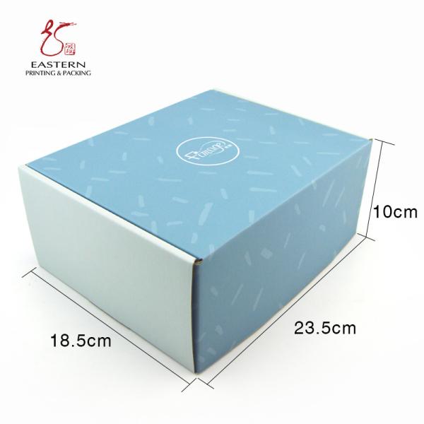 Buy cheap 10cm Height 23.5cm Length Corrugated Cardboard Box For Mailer from wholesalers