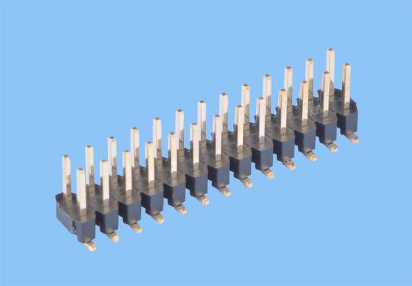 Buy cheap Black Housing 20 Pin Header Through Hole Straight Surface Mount Header Male from wholesalers