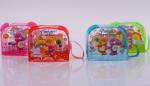 Clear Plastic PVC Wash Bag , Frosted Cosmetic PVC Wash Bag With Zipper