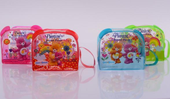 Buy cheap Clear Plastic PVC Wash Bag , Frosted Cosmetic PVC Wash Bag With Zipper from wholesalers