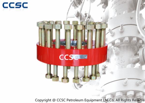 Quality Forged Christmas Tree Valve Parts , Double Studded Adapter Flange API 6A Approved for sale