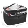 Buy cheap Roomy Double Layer Travel PU Makeup Case For Girls from wholesalers