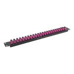 Data Centers Fiber Optic Adapter Panels 24 Port LC Patch Panel RoHS Approved