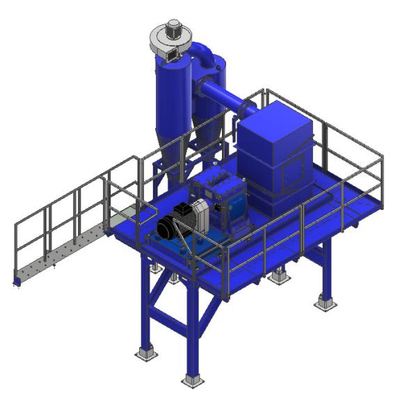 Buy cheap Stainless Steel 37kw 1000kg/H Hammer Mill Unit from wholesalers