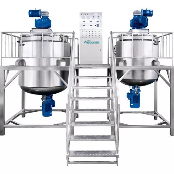 Buy cheap 500L Rustproof Cosmetic Cream Making Machine Multipurpose Industrial from wholesalers