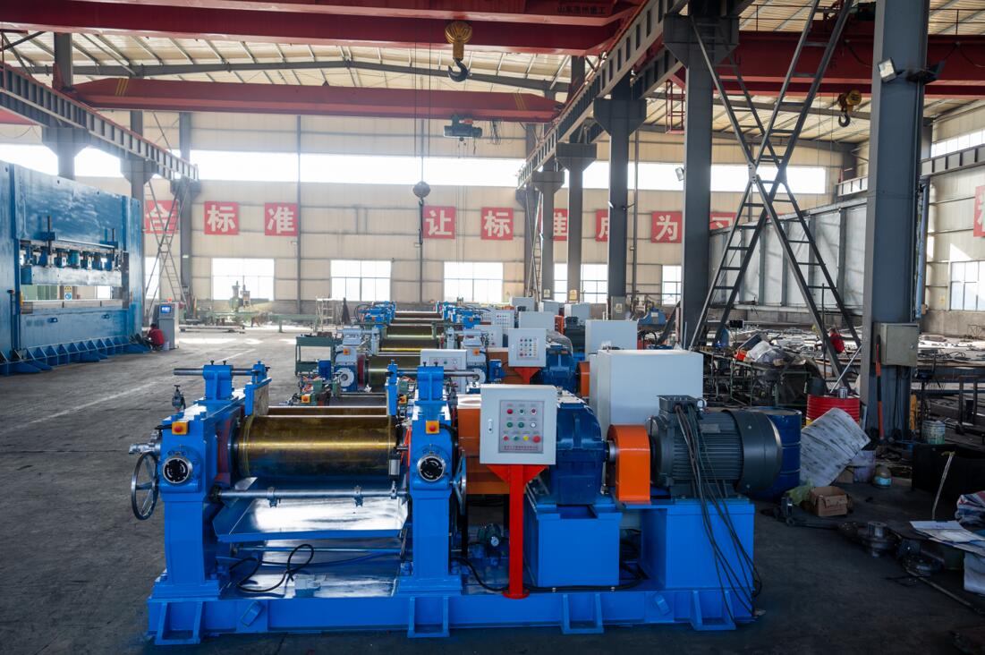 4400x1850x1760mm Rubber Open Mixing Mill for Optimal Rubber Mixing Process
