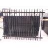 Buy cheap Customized Black Zinc Steel Metal Garrison Fence Panels Maintenance Free from wholesalers