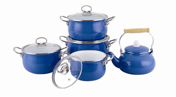 Buy cheap Enamelled cookware set from wholesalers