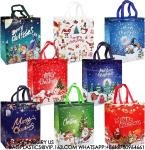 Christmas Gift Bags,Christmas Tote Bags With Handles, Christmas Treat Bags,