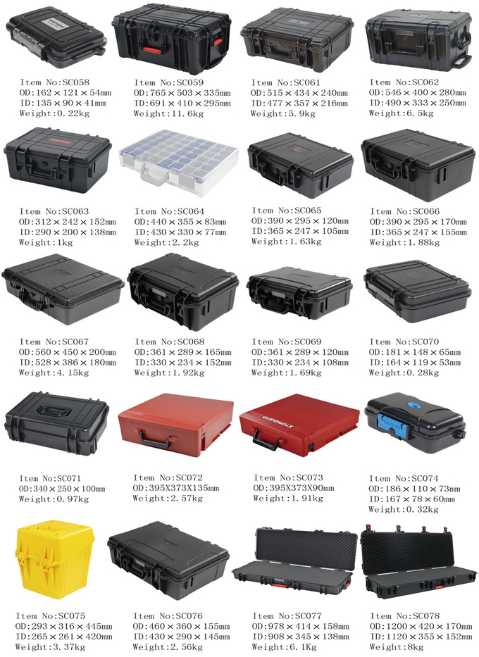 Ip67 Hard Disk Plastic Case Mini Waterproof