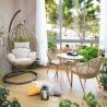 Buy cheap Nature'S Retreat 3 Piece Rock Beam Garden Patio Table And Chair Set from wholesalers