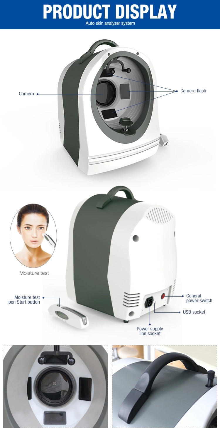 GOMECY skin analyzerskin care machine beauty equipment for facial skin analysis