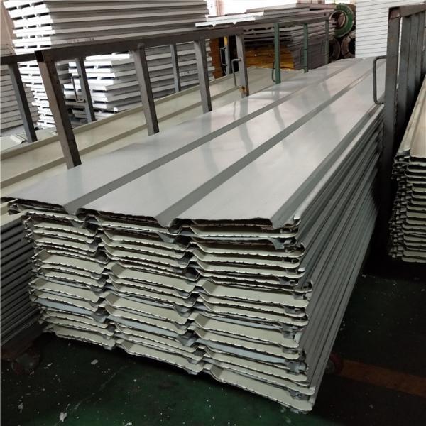Buy cheap 0.6mm ivory white 1050mm corrugated roof sheets for poultry house from wholesalers