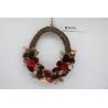 Buy cheap Wholesale Artificial Christmas Door Decoration Supplies Nature Pine Cone Large Christmas Wreath Garland Decor from wholesalers