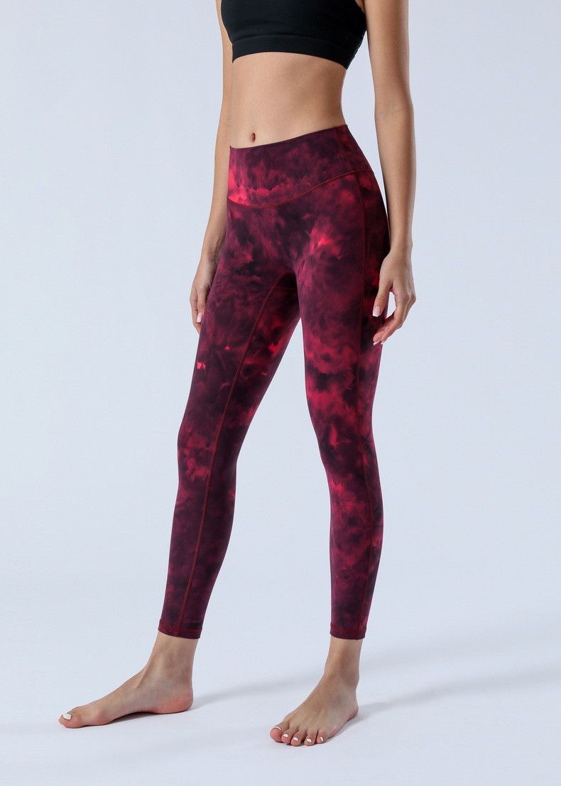 Printed No Front Midseam Ladies RGS Non See Through Leggings 210gsm