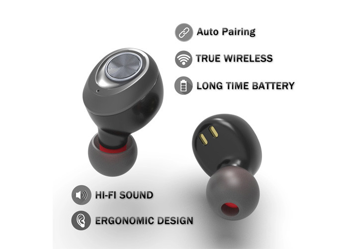 Compatible Ture Wireless Stereo Earbuds , Mini Size Wireless Bluetooth Earbuds